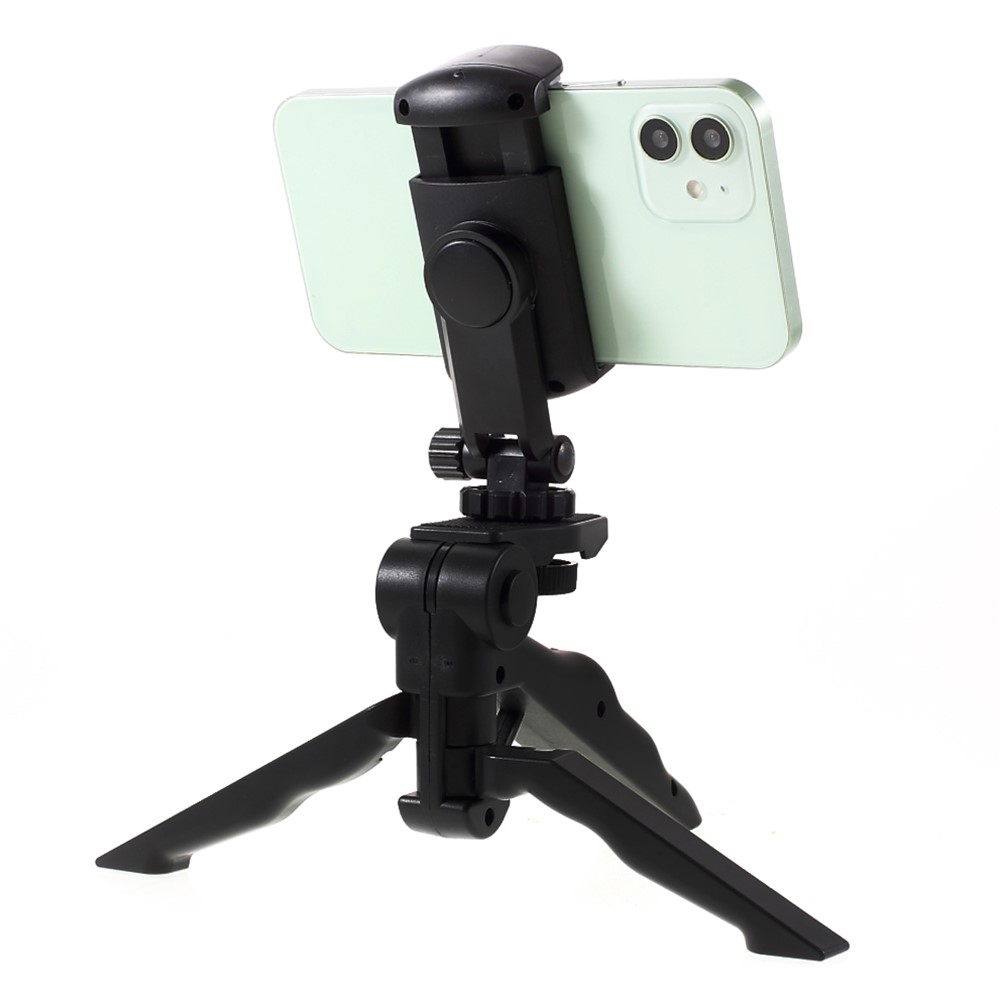 Mini Foldable 360° Rotating Desktop Tripod Mobile Phone Digital Camera Holder Bracket-5