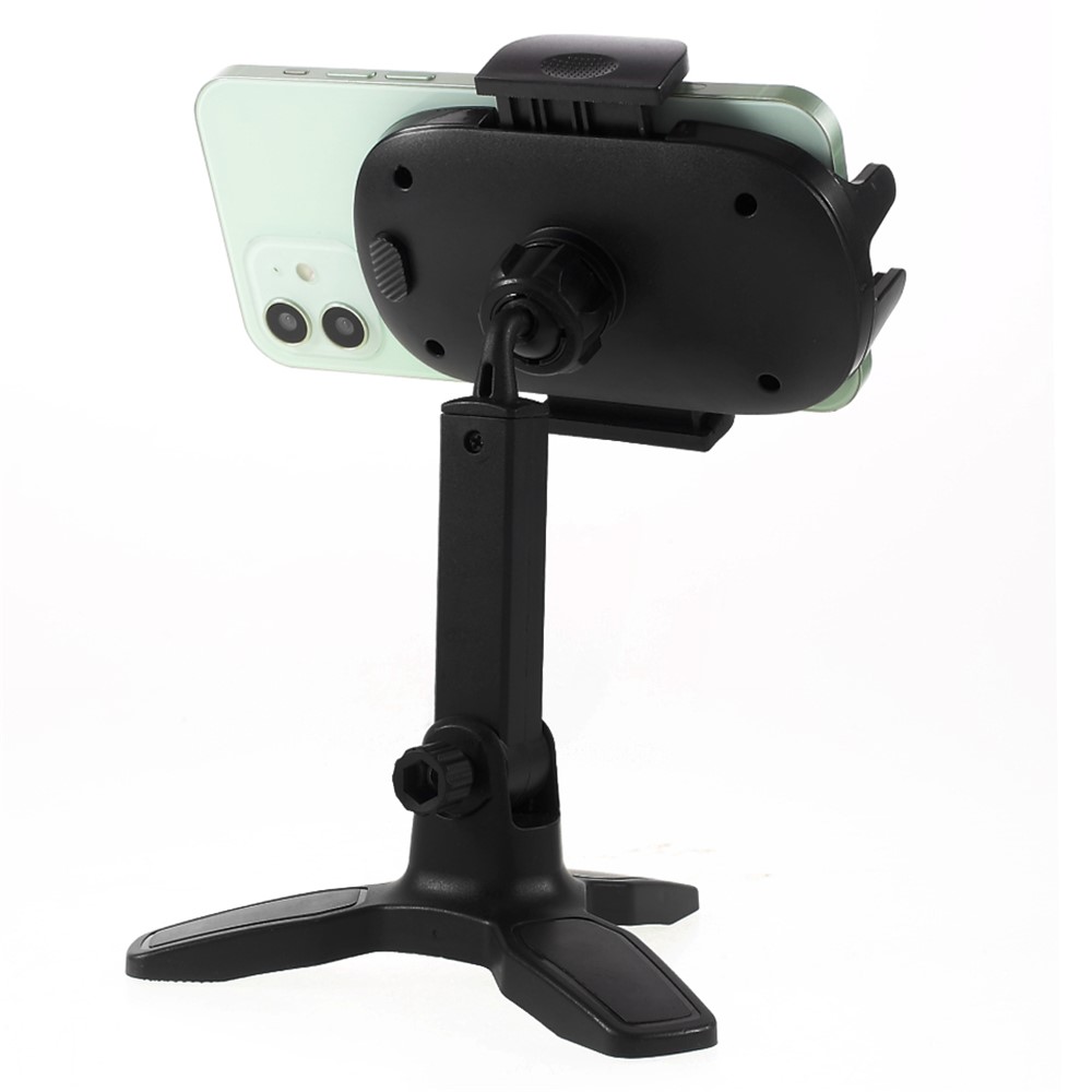 Mini Foldable 360° Rotating Desktop Tripod Mobile Phone Holder Adjustable Stand Bracket-5