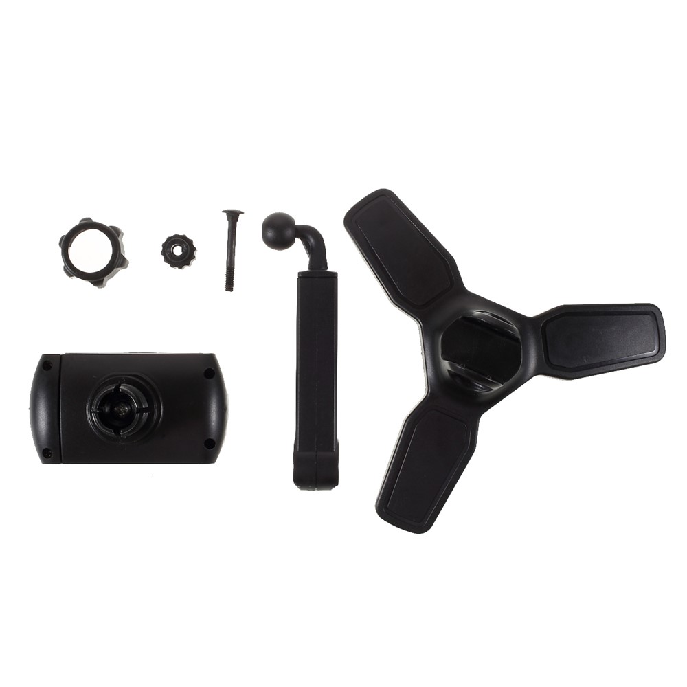 Foldable Mini 360° Rotating Plastic Desktop Tripod Cell Phone Stand Holder Bracket-5