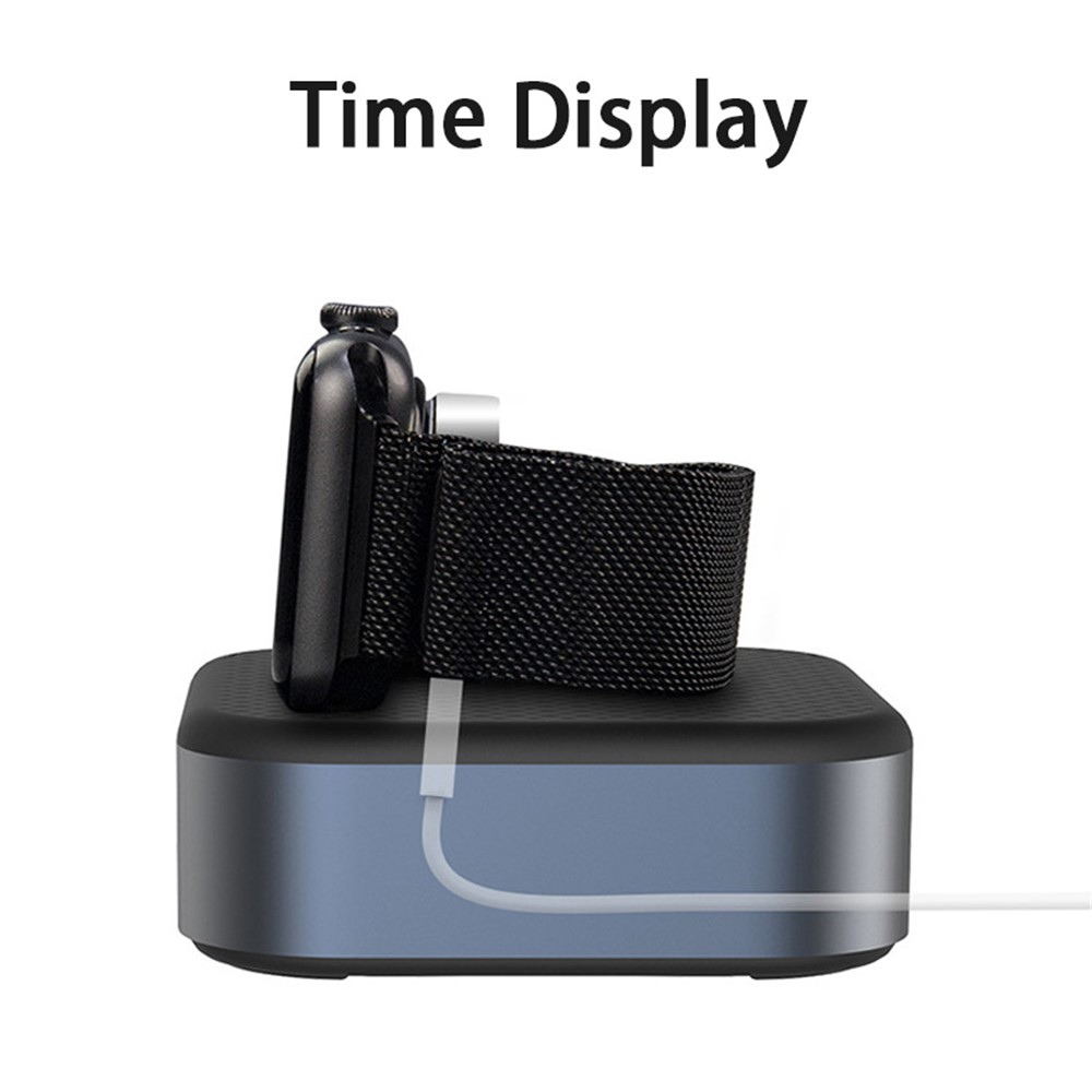 VAYDEER BZ101 Charging Stand Dock Station for Apple Watch 1/2/3/4/5/6/SE Charger Cable Support Bracket-2