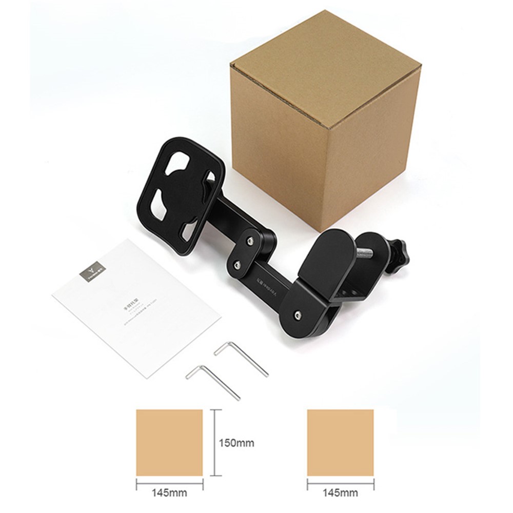 VAYDEER TJ2011 Rotating Computer Arm Elbow Rest Pad Wrist Rest Extender Desk Hand Bracket Mouse Support-6