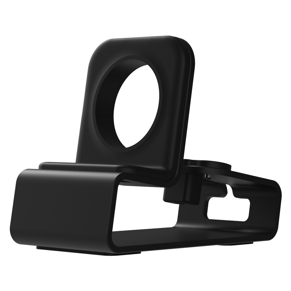 T065 Aluminium Alloy Charging Stand Dock Desktop Holder Bracket for Apple Watch AirPods Pro-3