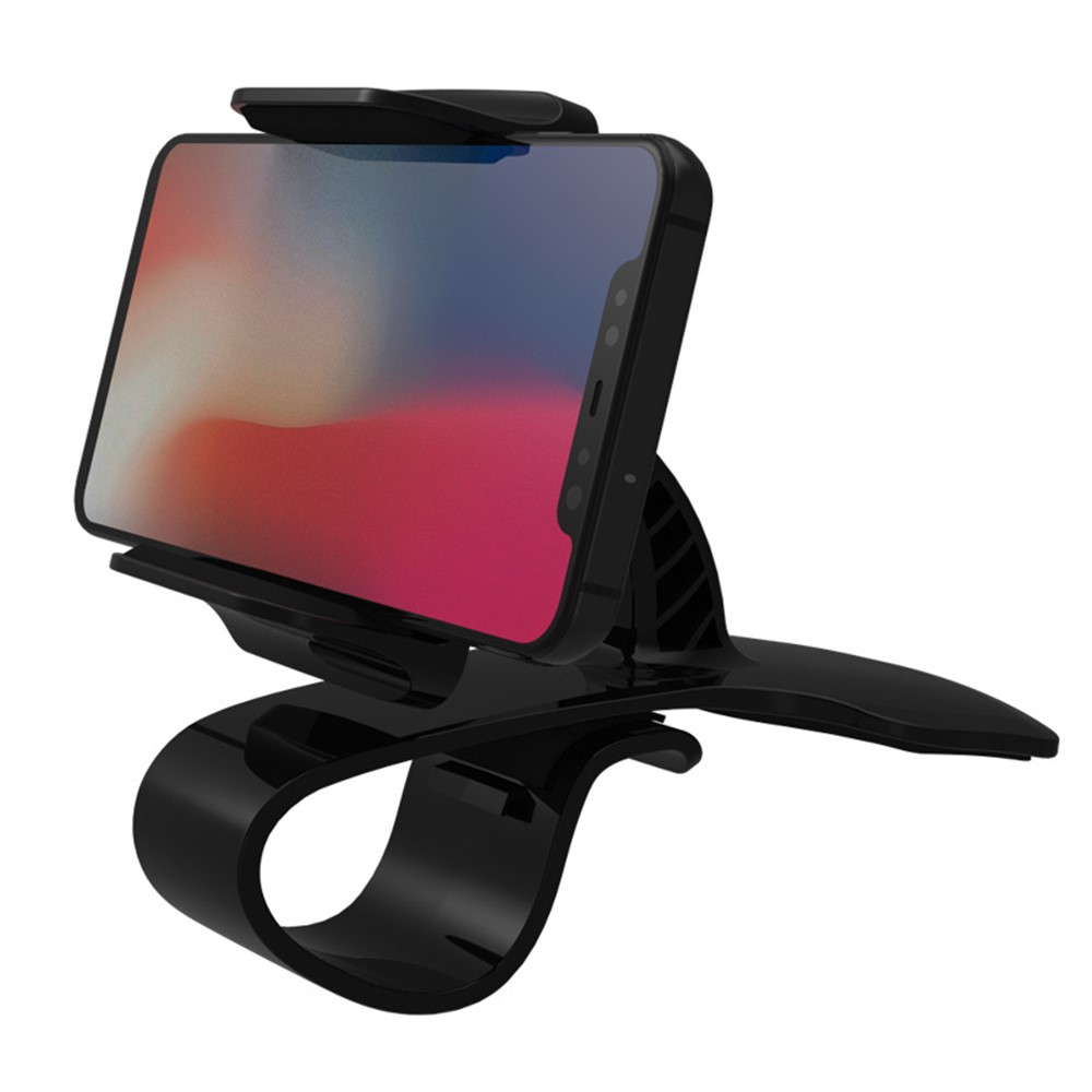 Universal Dashboard Car Phone Holder Clip Mount Stand 360 Degree Rotatable GPS Display Bracket - Green-10