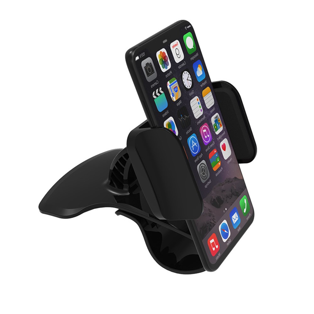 Universal Dashboard Car Phone Holder Clip Mount Stand 360 Degree Rotatable GPS Display Bracket - Green-2