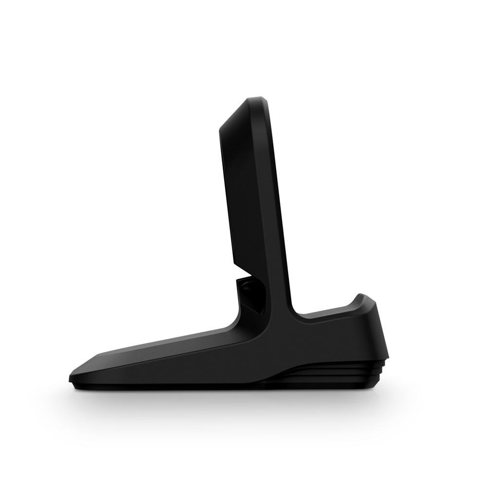 Silicone Base Phone Holder Charger Stand Charging Dock Station Bracket for Apple Watch - Black-4