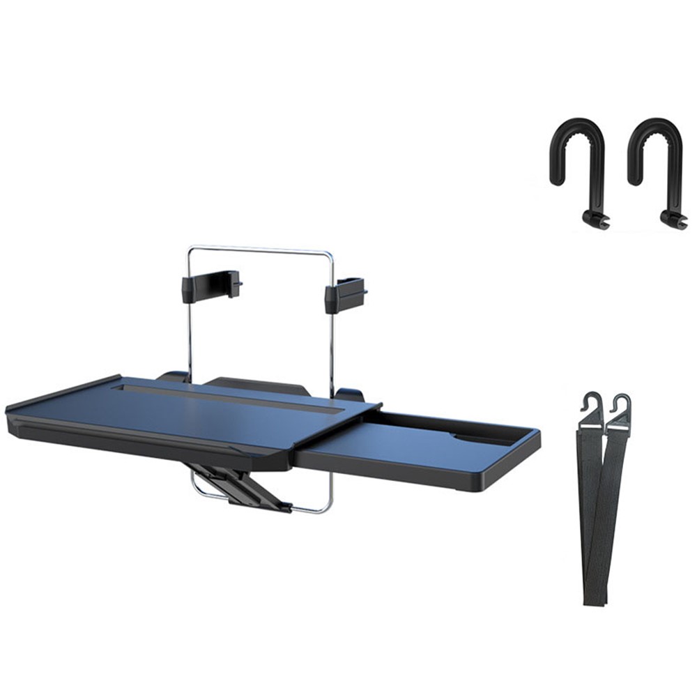 SHUNWEI SD-1508C Car Steering Wheel/Seat Mount Food Beverage Tray with Drawer Notebook Table-8