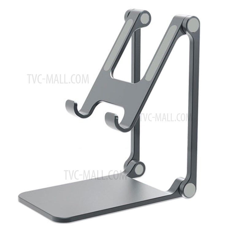 ZJ-03 Aluminium Alloy Foldable Phone Holder Portable Adjustable Phone Tablet Stand Bracket-1