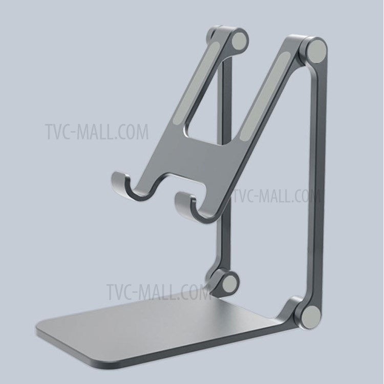 ZJ-03 Aluminium Alloy Foldable Phone Holder Portable Adjustable Phone Tablet Stand Bracket-3