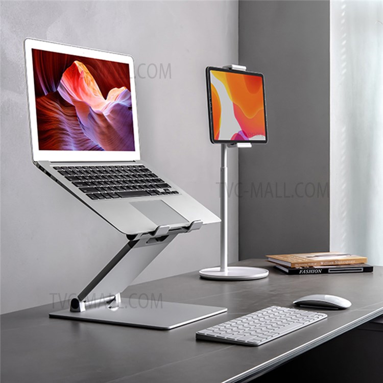AP-2H Aluminum Alloy Height Adjustable Laptop Holder Stand Notebook Riser Bracket for MacBook-5