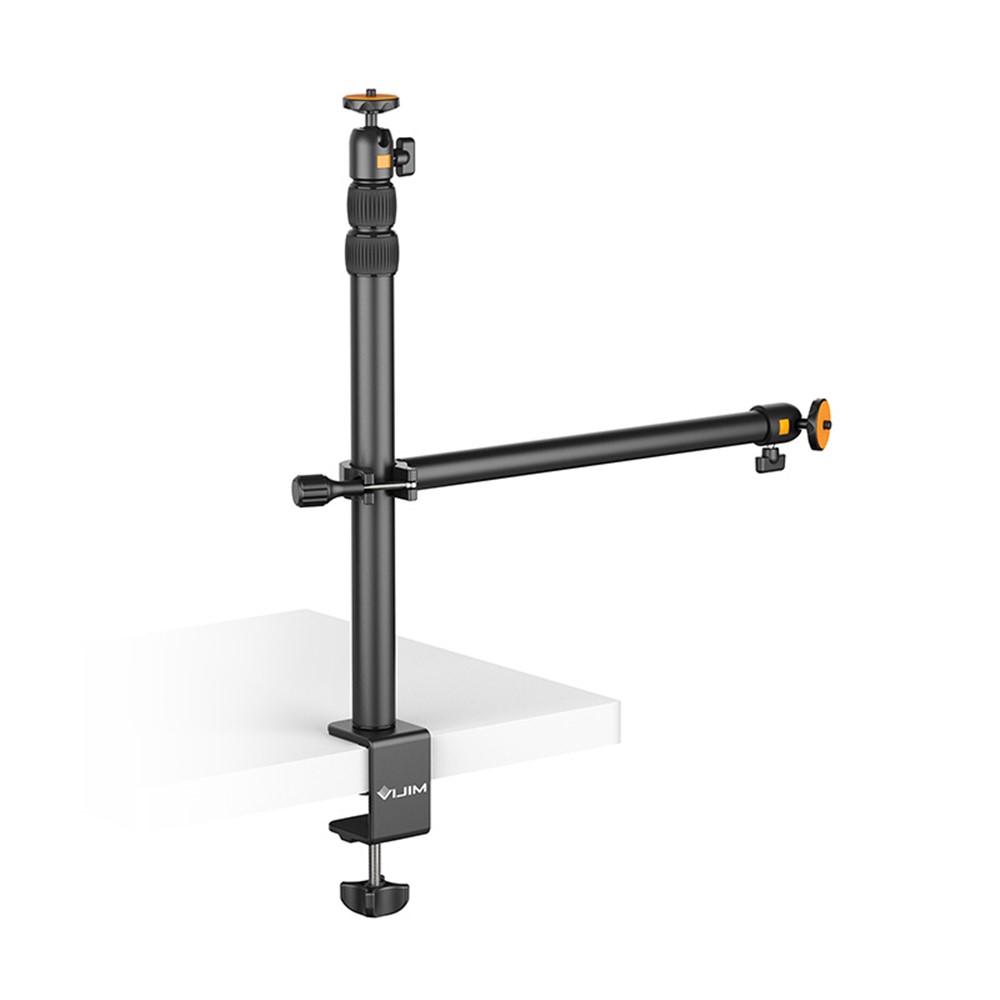 ULANZI VIJIM LS02 Universal 1/4 Screw Desk Mount Stand Adjustable Light Stand with 360° Ball Head for DSLR Camera/Ring Light/Webcam-9