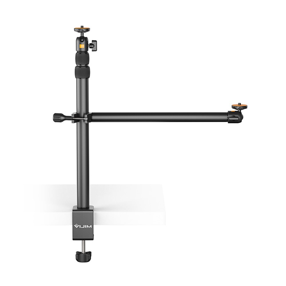 ULANZI VIJIM LS02 Universal 1/4 Screw Desk Mount Stand Adjustable Light Stand with 360° Ball Head for DSLR Camera/Ring Light/Webcam-10