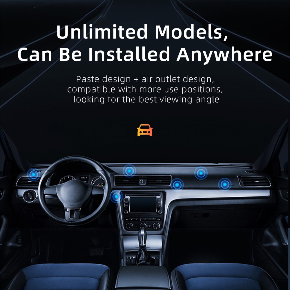 ESSAGER EZJCXZ-JZY01 Universal Magnetic Car Air Vent/Dashboard Mount Phone Holder Cellphone Stand - Air Vent Phone Holder-8