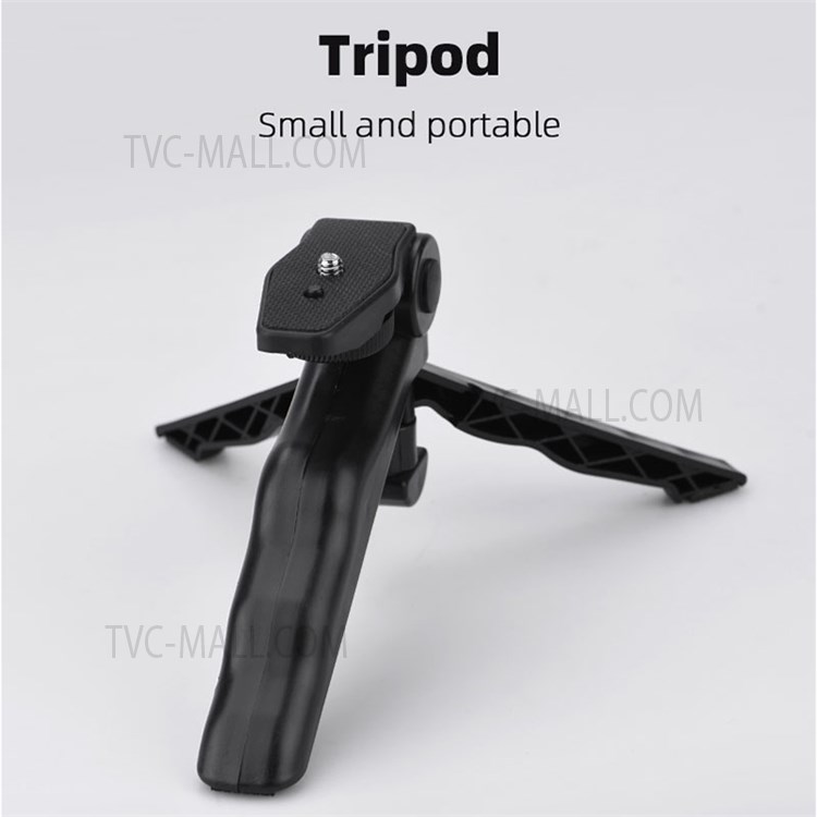 Vlog Shooting Mobile Phone Holder + Desktop Tripod with Remote Shutter Controller for iOS Android-3