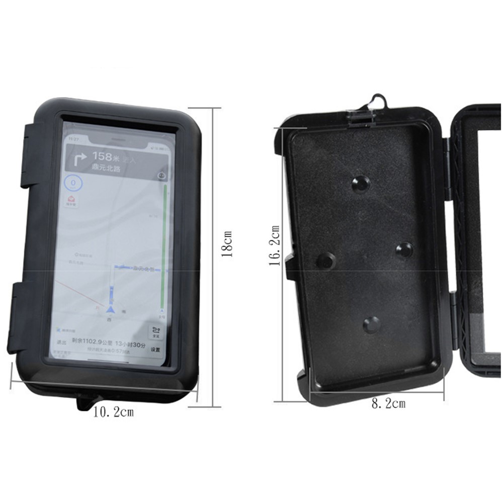 Electric Bicycle Bike Handlebar Mount Waterproof Phone Case Holder Stand-7