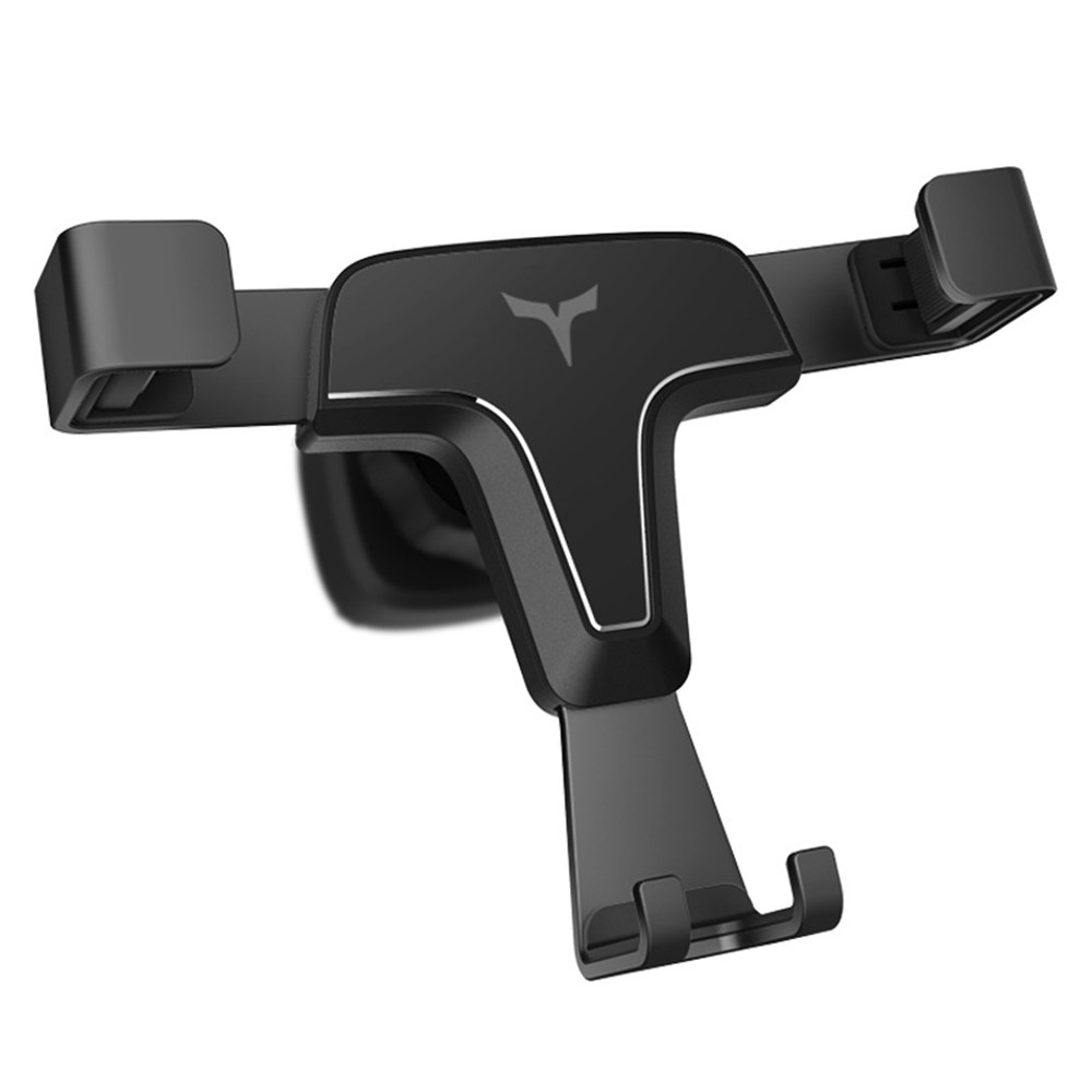 T3 Universal Car Gravity Phone Holder Rotatable Vehicle Air Outlet Phone GPS Bracket - Black-1