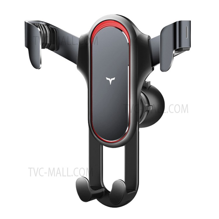 U3 Universal Gravity Phone Holder Rotatable Car Air Outlet Mount Phone Bracket - Grey-1