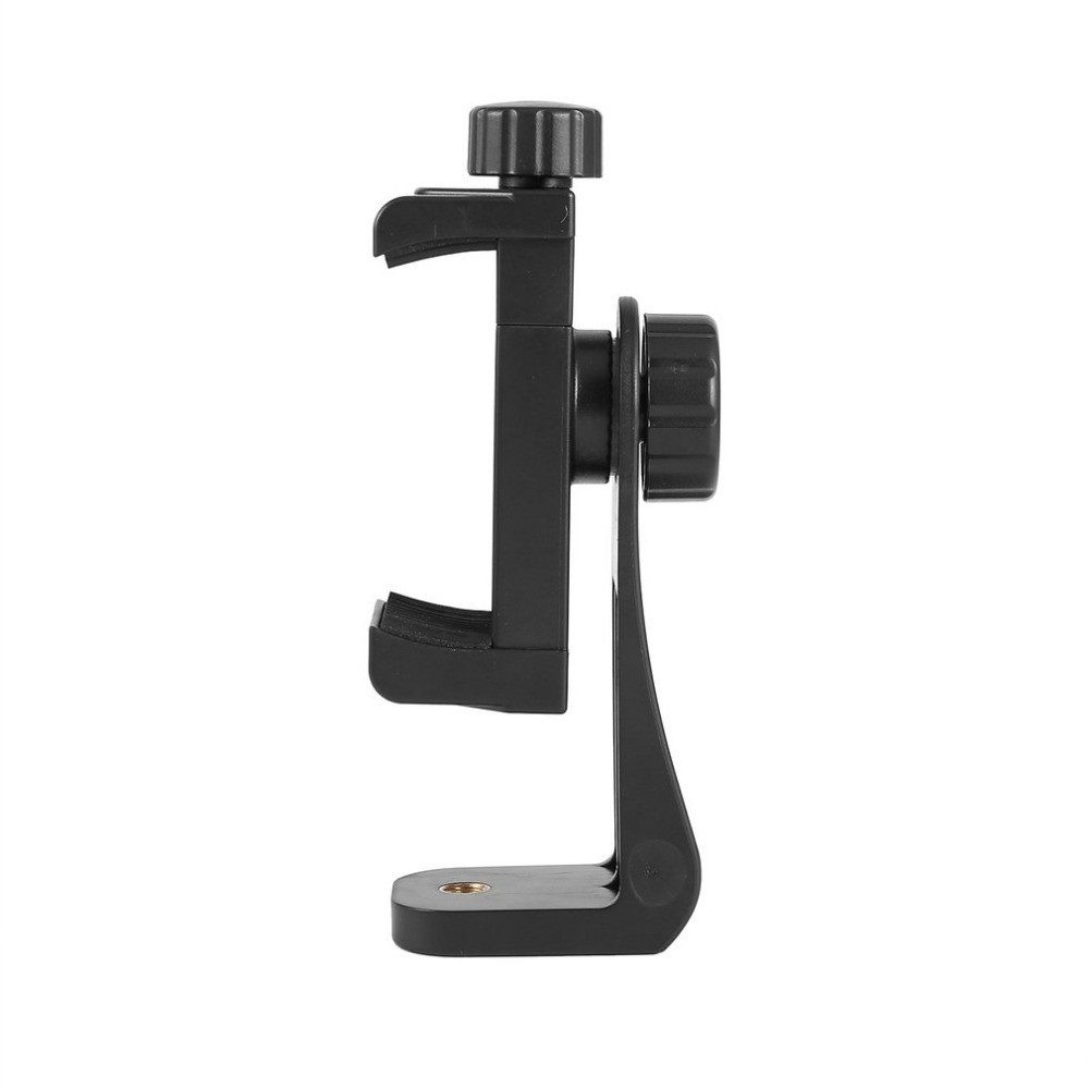 Universal Tripod Mount Phone Holder Adjustable Cell Phone Vertical Clamp Bracket 360-degree Rotating Phone Stand Holder with 1/4" Holes for Photography Live-stream-5