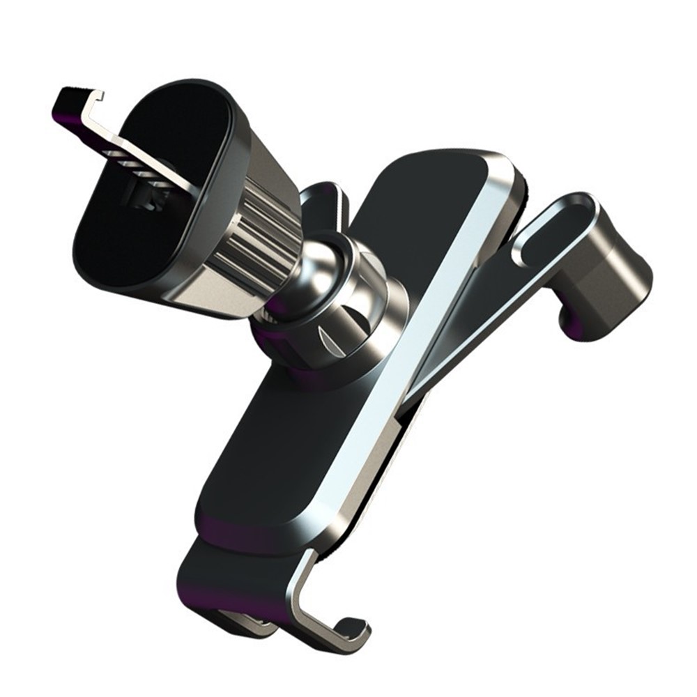 I-type Shockproof Car Phone Mount Adjustable Universal Vehicles Air Vent Phone Holder for 4-6.5 Inches Mobile Phones-2