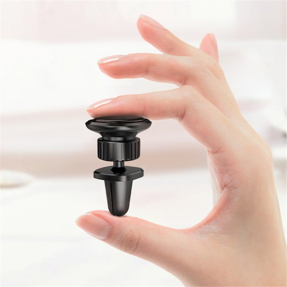 HM-C01 Car Dashboard/Air Vent Mount 360 Degree Rotating N50 Strong Magnet Bracket Cellphone Holder-5