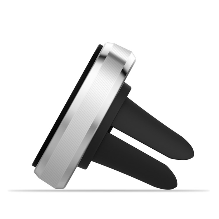 BASEUS Magnetic Air Vent Car Mount Holder with 360 Degree Rotation for Mobile Phones - Silver Color-3