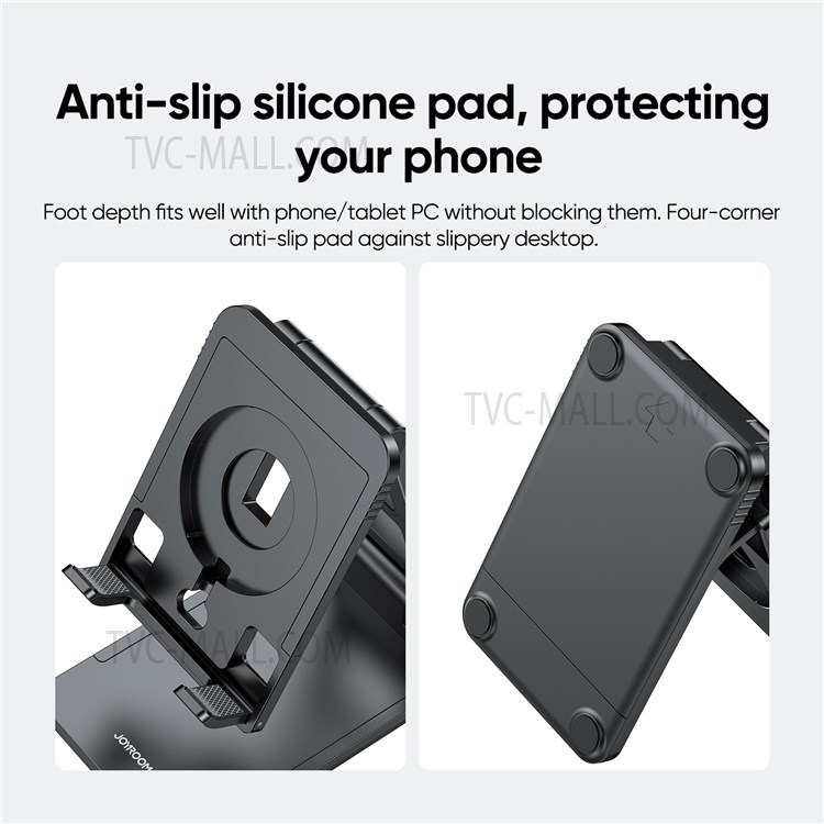 JOYROOM JR-ZS282 Stretchable Folding Phone Stand Anti-slip Adjustable Cell Phone Desk Holder for Phones/Tablets-7