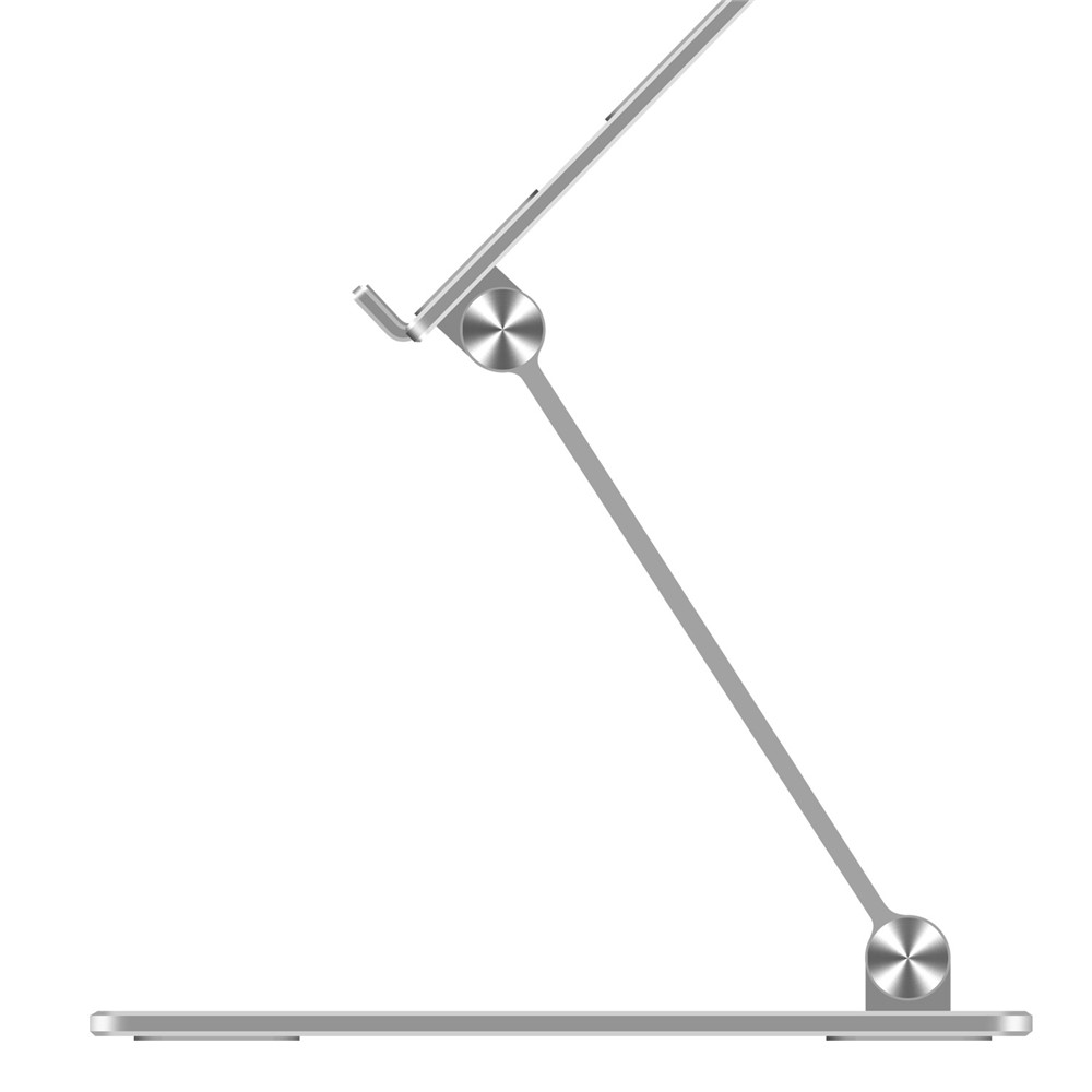L301 Aluminum Alloy Foldable Computer Stand Laptop Stand Riser Holder Notebook Stand - Silver-7