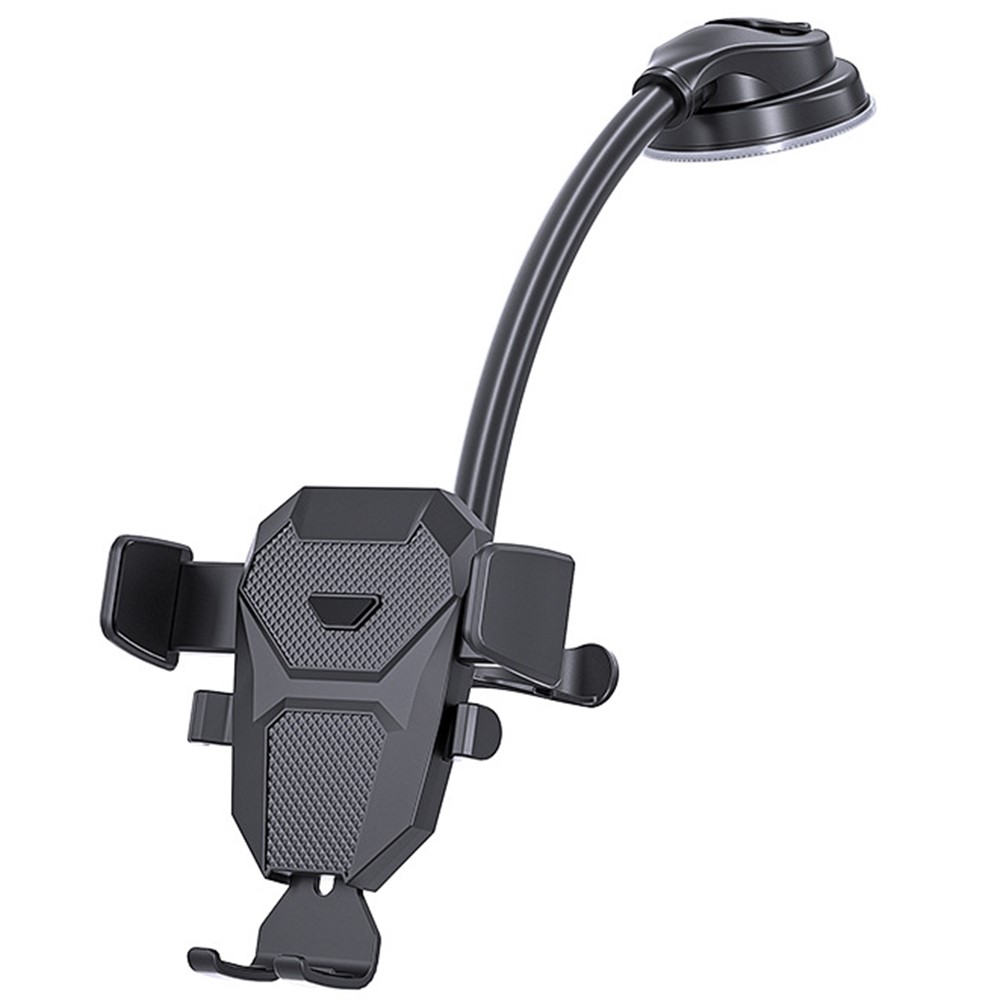 RG-25 Multi-function Air Vent Phone Holder Car Cell Phone Mount with Auto Clamp for Universal Cars - Black-2
