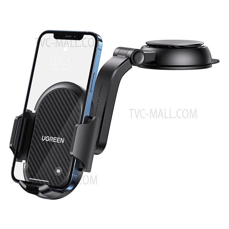 UGREEN Long Arm Suction Cup Base Mobile Phone Holder Bracket for Car Dashboard Windshield-1
