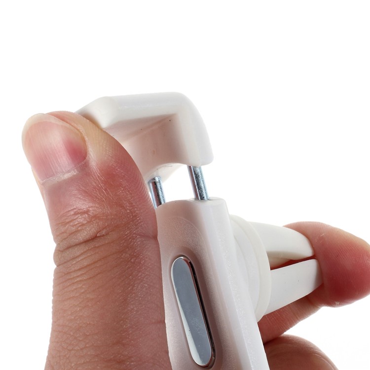 Car Air Vent Car Phone Mount Holder for iPhone Samsung Sony etc - White-5