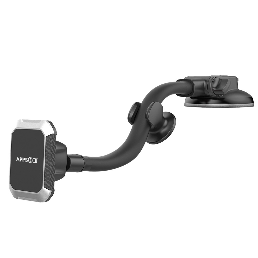 M08-S1 Car Magnetic Absorption Phone Holder Flexible Gooseneck Long Arm Suction Cup Mount-2