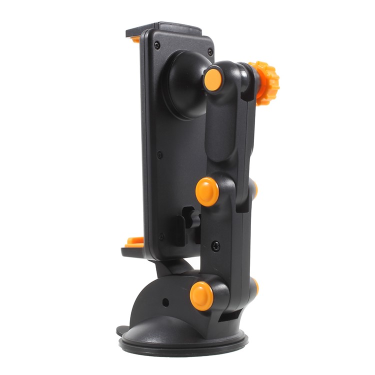 Silicone Suction Cup Flexible Joints Car Mount Holder for iPhone iPad - Black-11