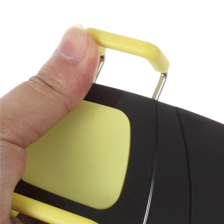 2-in-1 Air Vent + Windshield Car Mount Holder for iPhone 6s/6, Width: 50-90mm - Yellow-7