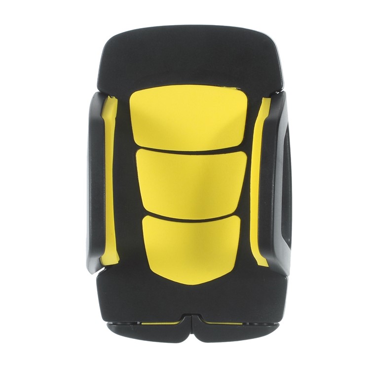 Universal Rotary Car Air Vent Mount Holder for iPhone 6s Plus/6s, Width: 40-95mm (YQ-A0027) - Yellow-3