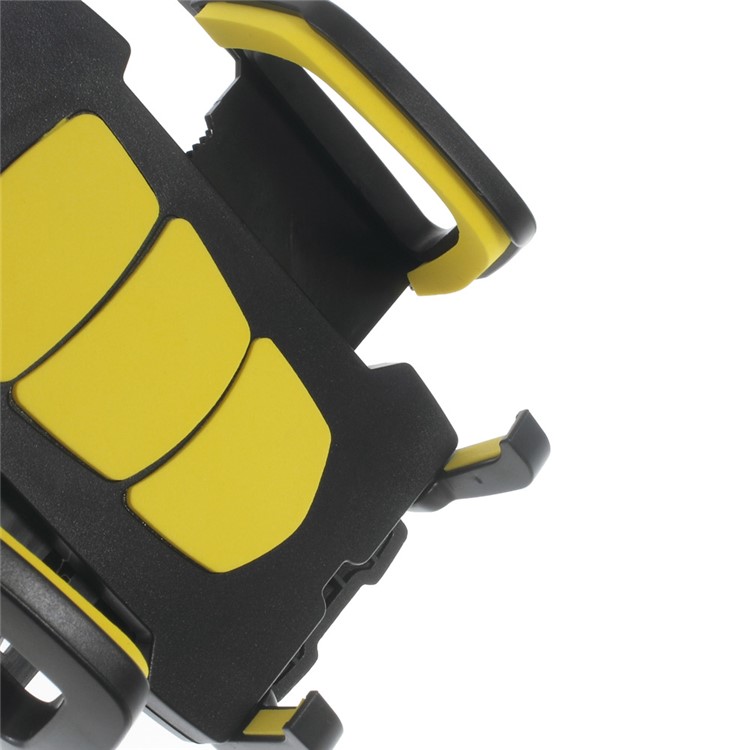 Universal Rotary Car Air Vent Mount Holder for iPhone 6s Plus/6s, Width: 40-95mm (YQ-A0027) - Yellow-6