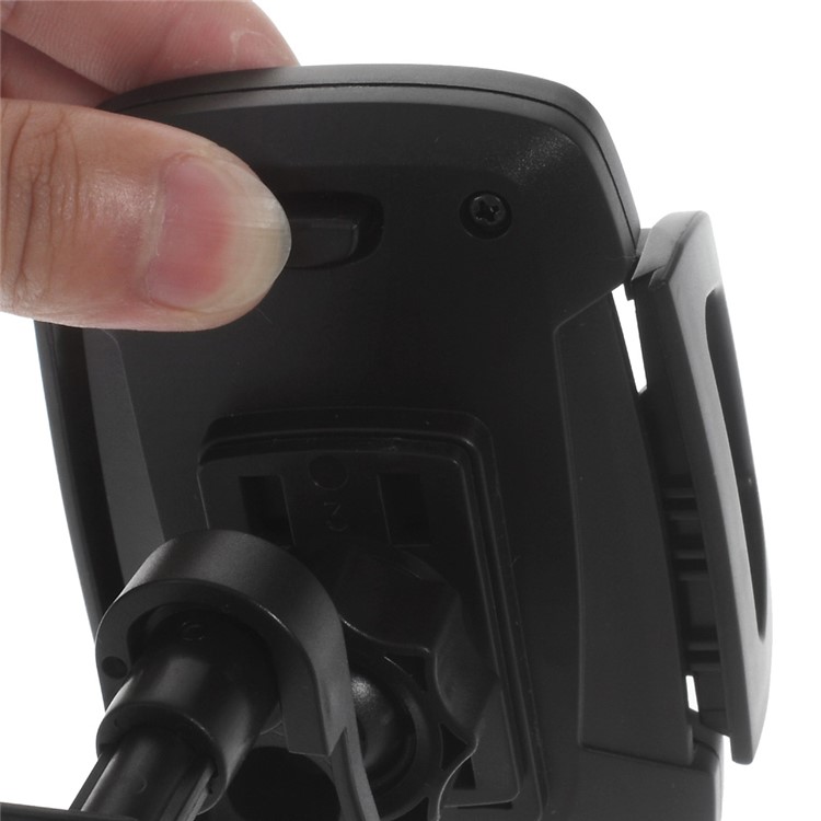 Universal Rotary Car Air Vent Mount Holder for iPhone 6s Plus/6s, Width: 40-95mm (YQ-A0027) - Yellow-8