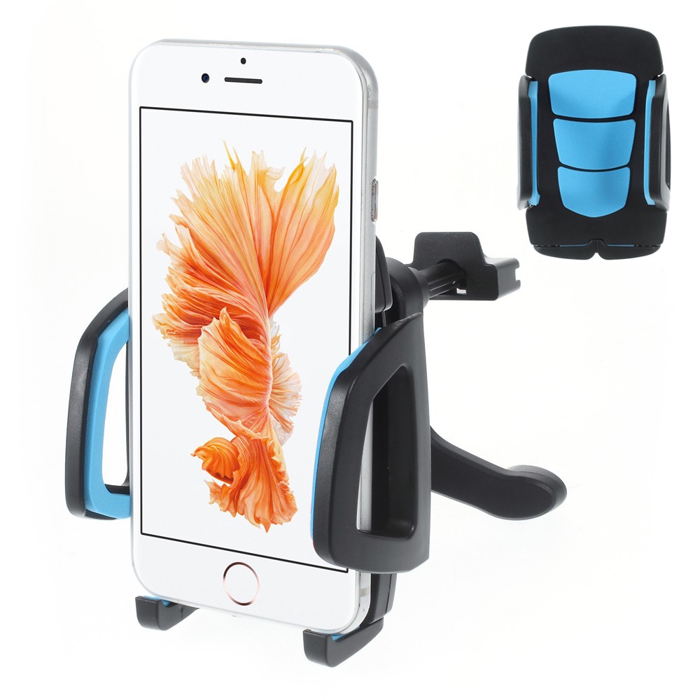 Universal Rotary Car Air Vent Mount Holder for iPhone 6s Plus/6s, Width: 40-95mm (YQ-A0027) - Blue-1