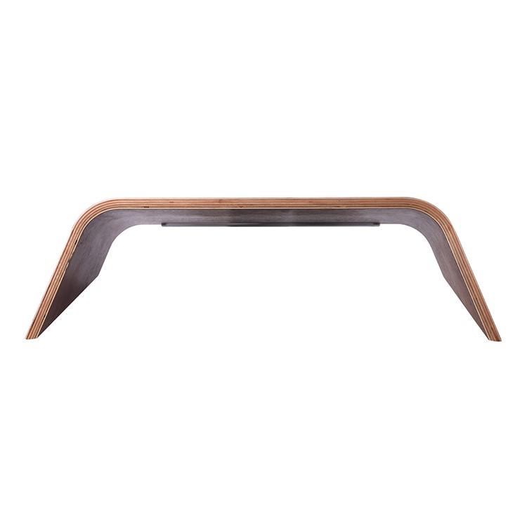SAMDI Wooden Tilt Stand Desktop Bracket for MacBook Laptop - Brown-7