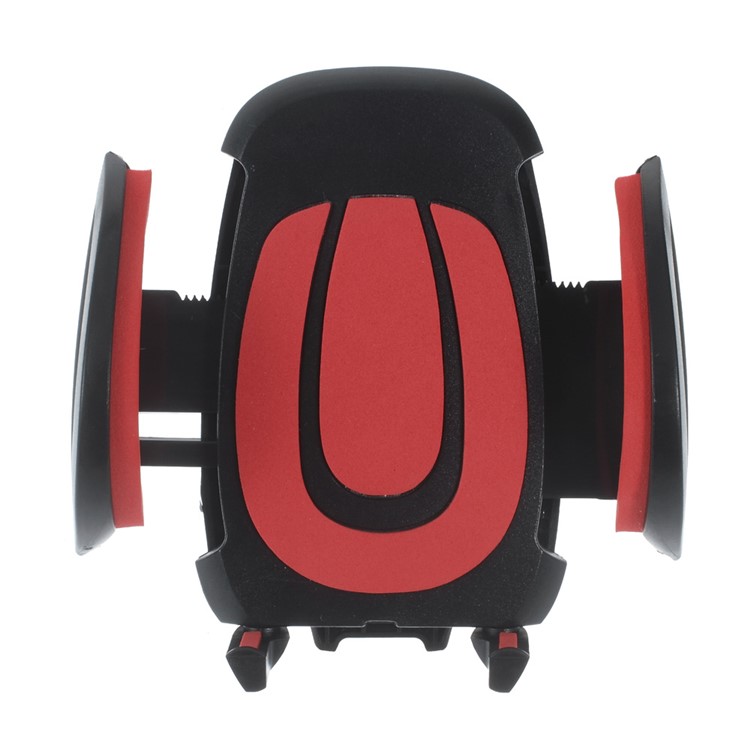 K5 Universal DVD/CD Slot Car Mount Cradle for iPhone 6s / 6s Plus etc, Width: 45-98mm - Red-5