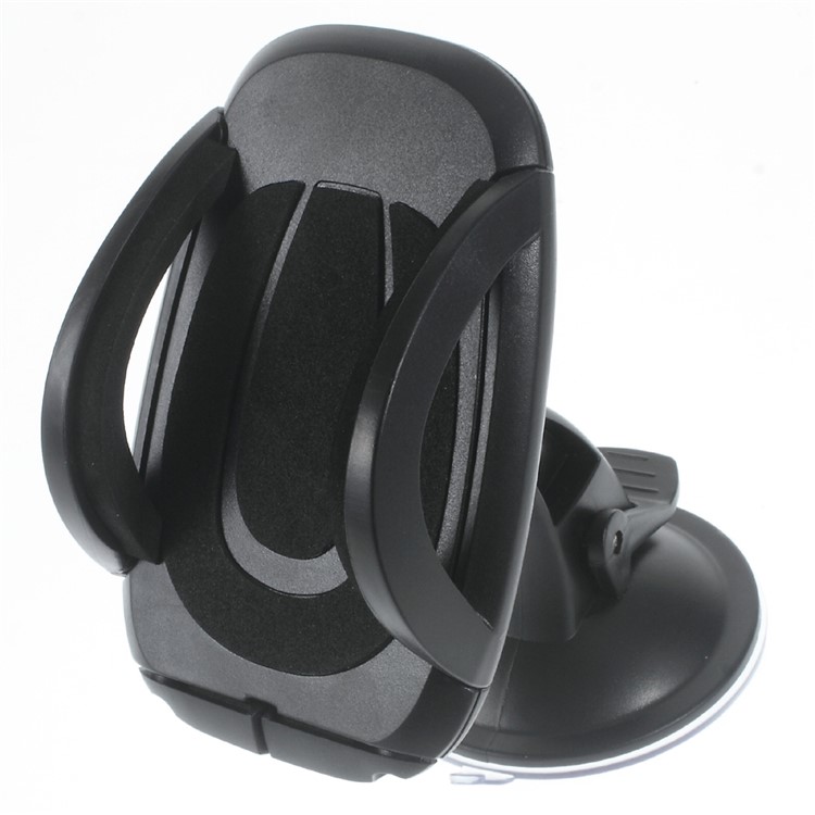 360 Degree Rotary Suction Cup Car Mount for Samsung Note5, Width: 50-100mm - Black-1