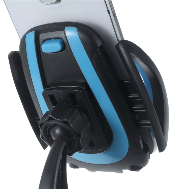 Rotary Suction Cup Car Mount Cradle for Samsung Note5, Width: 50-100mm - Blue-4