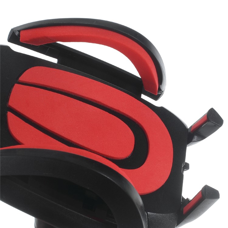 360 Degree Swivel Suction Cup Car Mount Holder for iPhone Samsung Sony (K5+H54) - Red-4
