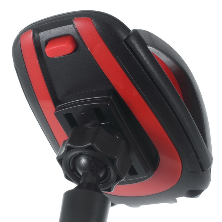360 Degree Swivel Suction Cup Car Mount Holder for iPhone Samsung Sony (K5+H54) - Red-7