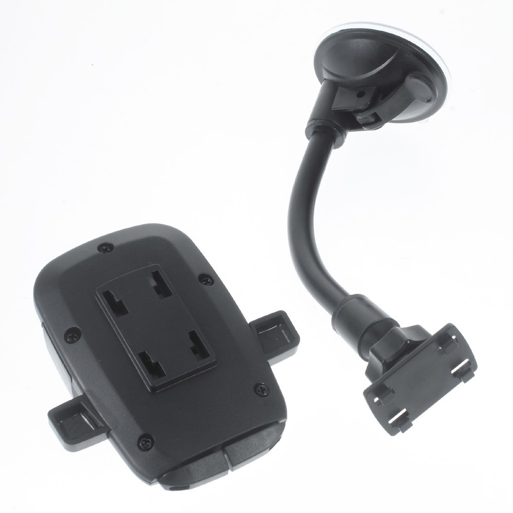 Rotary Goose Neck Car Dashboard Mount for Samsung Note5, Width: 58-81mm - Red-8