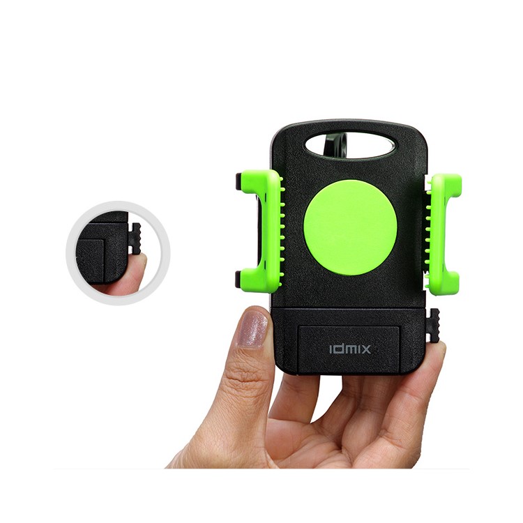 IDMIX Bicycle Handlebar Mount Holder with Rubber Strap for iPhone 6 6s 4.7-10