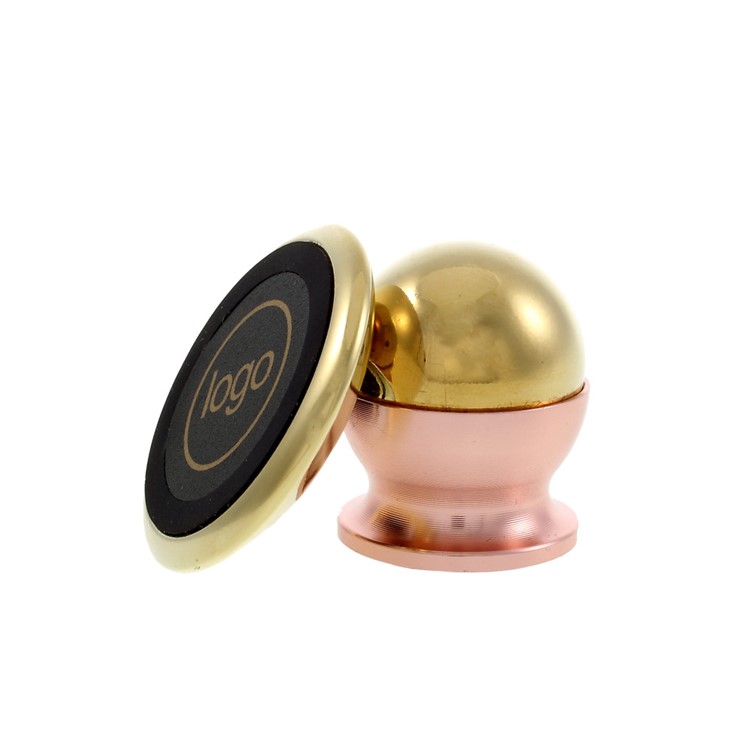 Mini Magnetic Car Mount Holder Kit 360-Degree Rotation for iPhone Samsung Smartphone-7