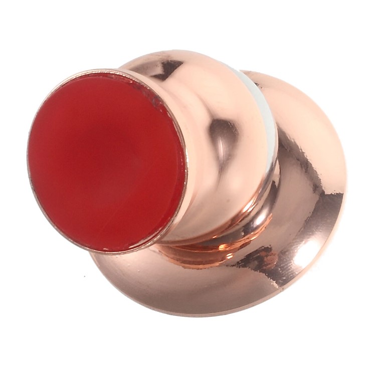 Magnetic Metal Car Mount Cradle Kit for iPhone Samsung Smartphone - Rose Gold Color-4