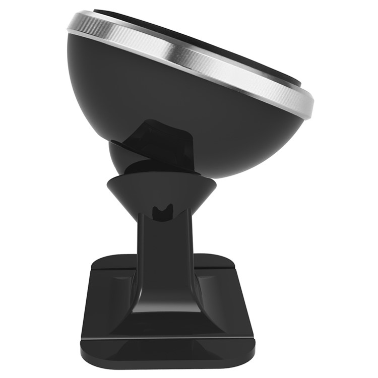 Baseus 360 Graus de Montagem de Carro Magnético de 360 ​​graus Pão de Painel Universal Phone Stand Para Iphone Samsung Huawei (tipo de Pasta) - Prata-7