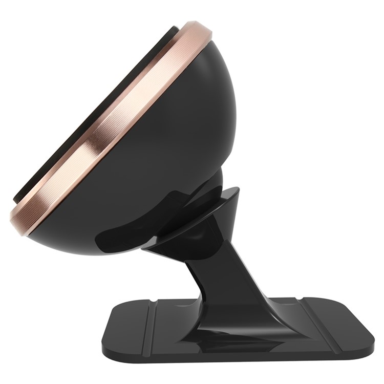 BASEUS 360-degree Rotating Magnetic Car Mount Phone Holder Universal Dashboard Phone Stand for iPhone Samsung Huawei (Paste Type) - Rose Gold-4