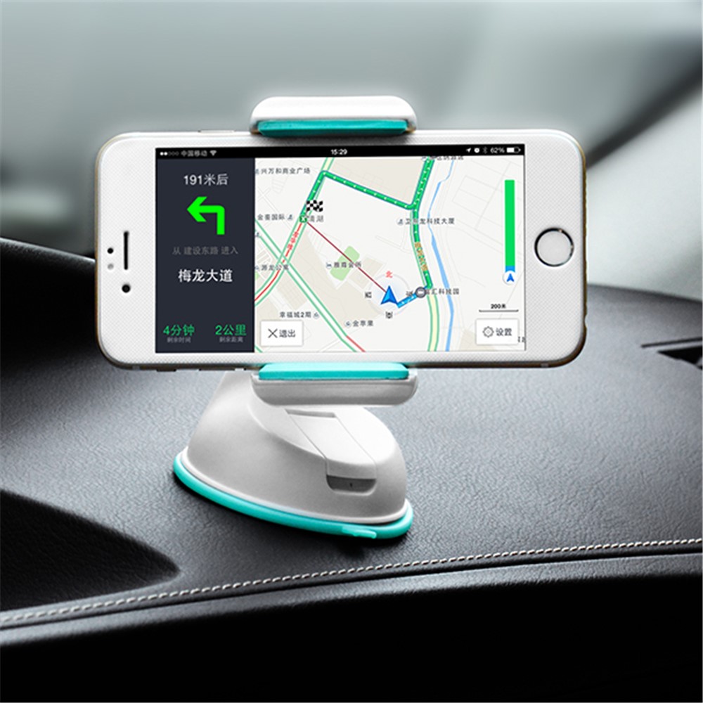 HOCO CA5 Suction Cup Car Holder for iPhone 6 Plus Samsung S7 - Yellow / Black-8