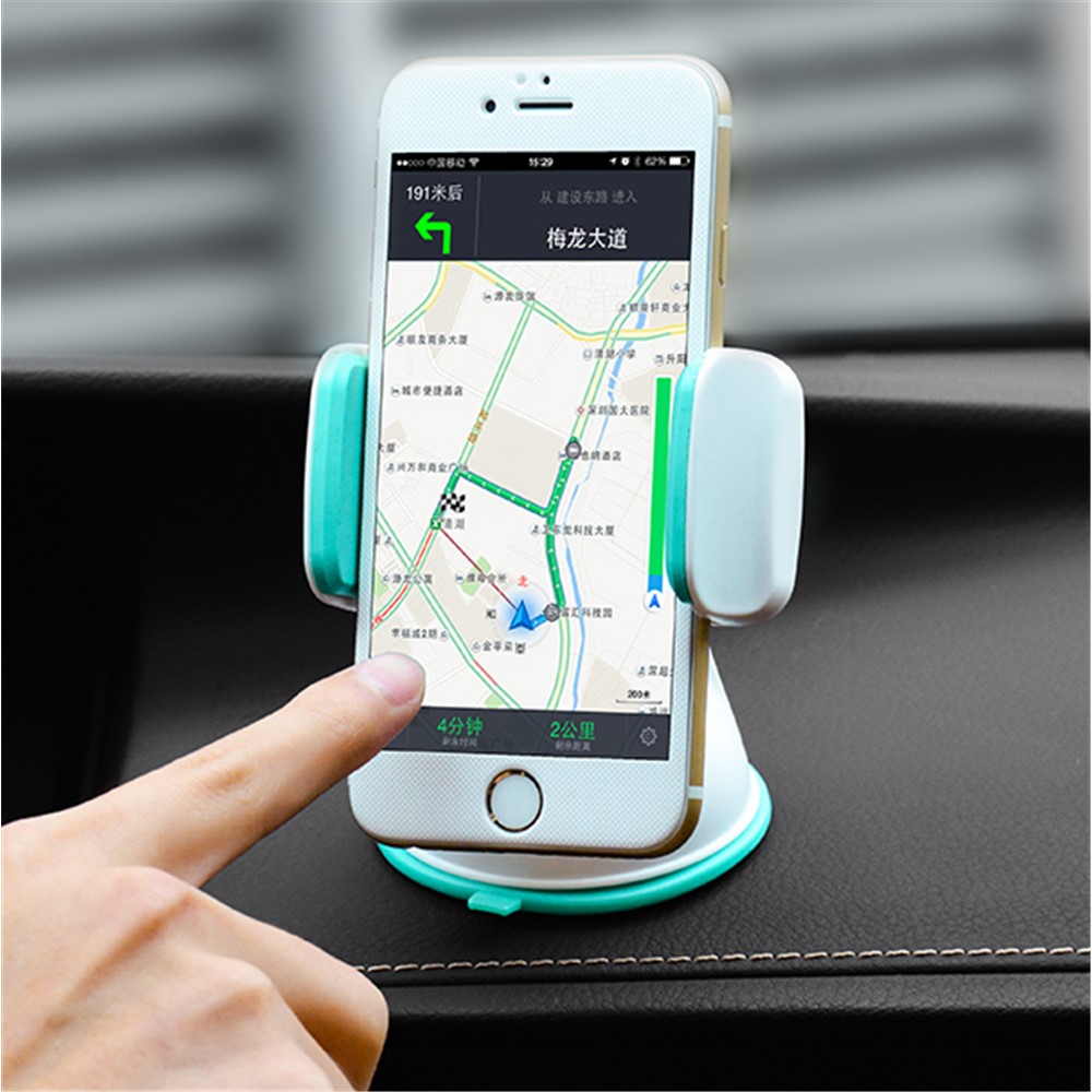 HOCO CA5 Suction Cup Car Holder for iPhone 6 Plus Samsung S7 - Yellow / Black-9